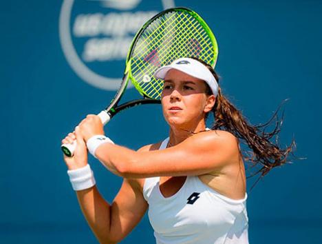 Беларуская тэнісістка Вера Лапко выйшла ў 1/8 фіналу турніру ў Нур-Султане