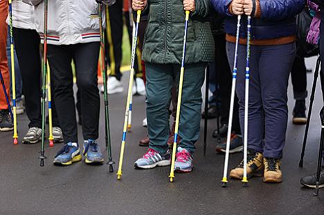 Марафон па скандынаўскай хадзьбе, баль і танцавальны фэст пройдуць у Беларусі да Дня пажылых людзей