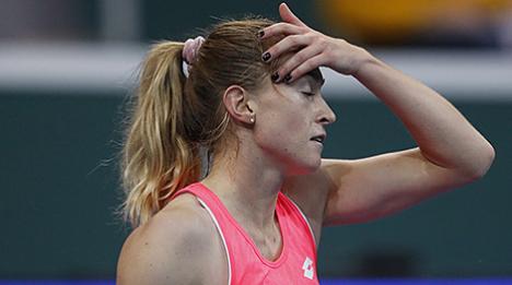 Аляксандра Сасновіч выйшла ў 1/4 фіналу тэніснага турніру ў Санкт-Пецярбургу