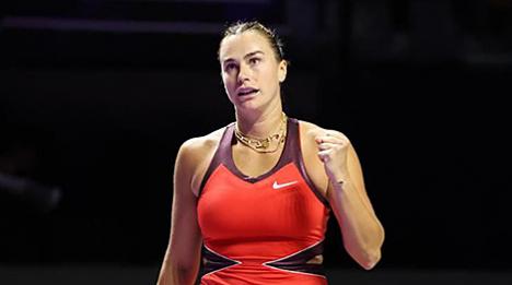 Сабаленка выйшла ў фінал падагульняючага турніру WTA ў Эр-Рыядзе