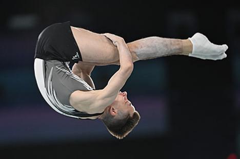 Літвіновіч стаў лепшым у кваліфікацыі на чэмпіянаце свету па скачках на батуце