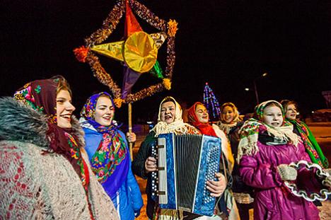 Старадаўнім абрадам 