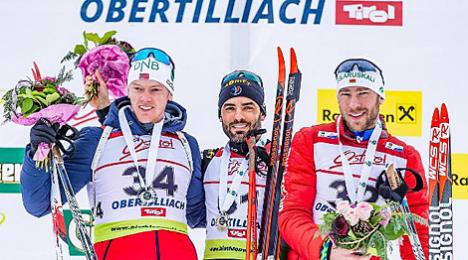 Сяргей Бачарнікаў заняў 3-е месца ў індывідуальнай гонцы на этапе Кубка IBU па біятлоне ў Аўстрыі