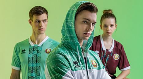 АБФФ прадставіла новую форму футбольнай зборнай Беларусі