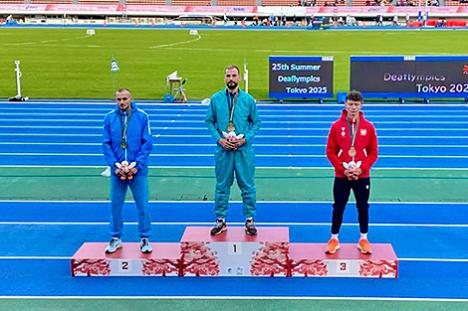 Беларус Гралько стаў прызёрам Дэфлімпійскіх гульняў у скачках у вышыню