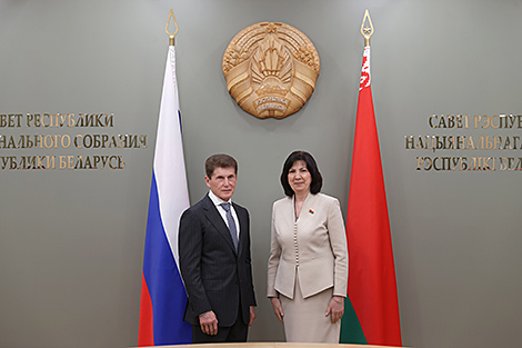 Беларусь зацікаўлена развіваць міжрэгіянальнае супрацоўніцтва з Прыморскім краем