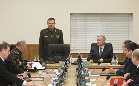 Зась: Сістэма тэрытарыяльнай абароны разам з іншымі сілавымі структурамі дае магчымасць вырашаць шырокае кола задач