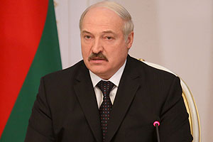 Лукашэнка не бачыць неабходнасці змяняць курс, якога прытрымліваецца дзяржава