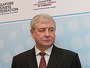 Уладзімір Сямашка: Беларусь можа стаць для Сінгапура ідэальнай пляцоўкай для вытворчасці электронікі