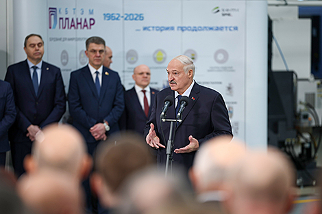 Лукашэнка: памеры дзяржавы вызначаюцца не яе плошчай, а інтэлектам i тэхналогіямі