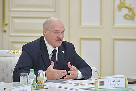 Лукашэнка заклікаў падтрымаць беларускую ініцыятыву аб поясе лічбавага добрасуседства