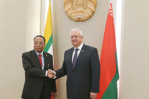 Мясніковіч: Беларусь мае намер больш актыўна выходзіць на сельскагаспадарчы рынак М'янмы