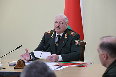 Лукашэнка: пасля падзей ва Украіне мы змянілі падыходы да развіцця сваёй арміі