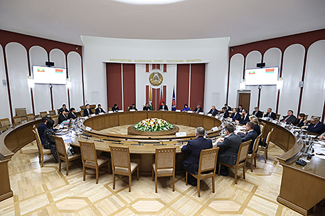 Рыжанкоў адзначыў дынамічнае развіццё адносін Беларусі i М'янмы