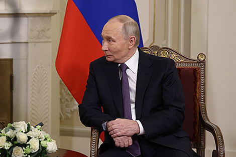 Пуцін падзякаваў Лукашэнку за высокую ацэнку расійска-беларускіх адносін