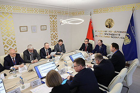Пярцоў: ад эфектыўнай рэалізацыі i новых крэатыўных падыходаў залежыць поспех ідэалагічнай работы ў краіне