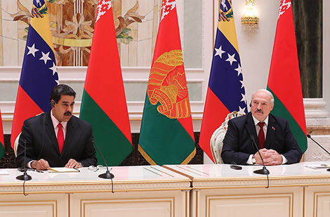 Лукашэнка: Беларусь высока цэніць цвёрдую пазіцыю Венесуэлы на міжнароднай арэне