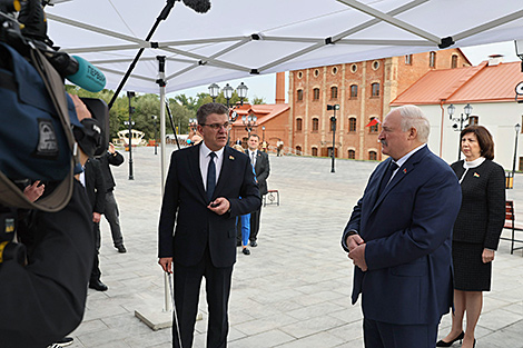 Лукашэнка: трэба мабілізоўваць i аб'ядноўваць людзей для добраўпарадкавання Мінска