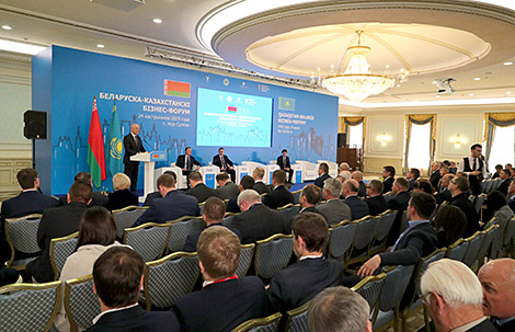 Кантракты на $75 млн заключаны на беларуска-казахстанскім бізнес-форуме