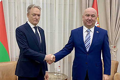 Беларусь і Сербія намецілі крокі па актывізацыі супрацоўніцтва