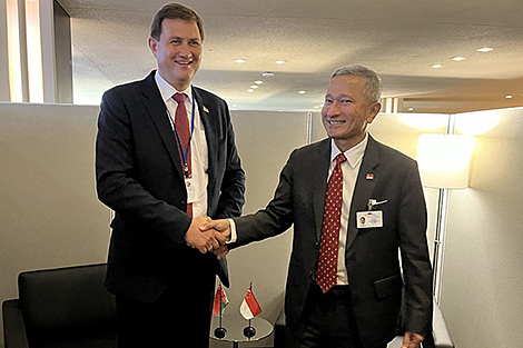 Беларусь абмяркоўвае з Сінгапурам пашырэнне паставак прадуктаў харчавання