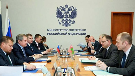Міністры энергетыкі Беларусі і Расіі правялі перагаворы ў Маскве