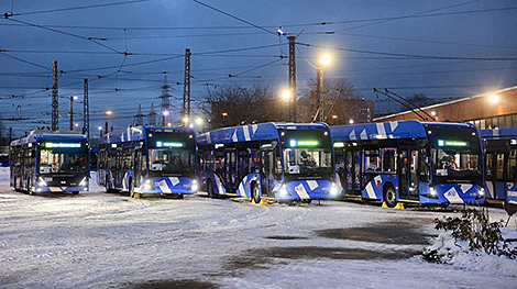 МАЗ завяршае кантракт на буйную пастаўку дызельных аўтобусаў у Санкт-Пецярбург