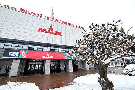 МАЗ прадставіць сучленены электробус асоба вялікай умяшчальнасці ў 2026 годзе