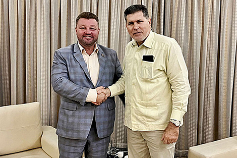 Перспектывы сумесных праектаў у сферах гандлю і АПК. Барчук сустрэўся з міністрам знешняга гандлю Кубы