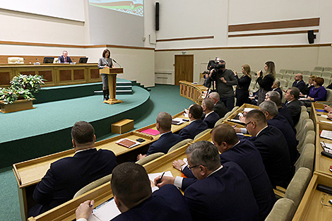 Качанава: няпросты ў эканоміцы 2022 год даказаў эфектыўнасць выбудаванай у Беларусі сістэмы ўлады