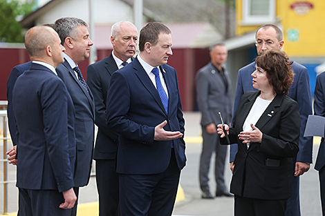 Турчын азнаёміўся з вытворчымі магутнасцямі ААТ 