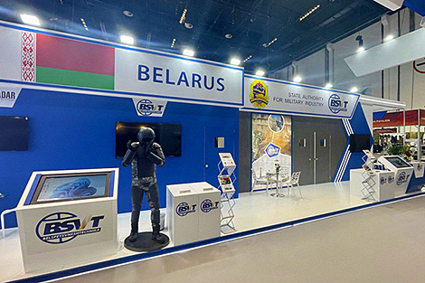 Беларускія інавацыйныя распрацоўкі прадстаўлены на міжнароднай выстаўцы IDEX-2023 у ААЭ