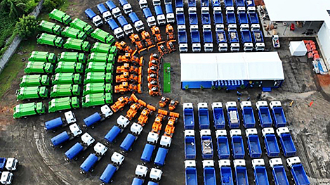 Беларусь перадала Нікарагуа каля 250 адзінак тэхнікі МАЗ і 