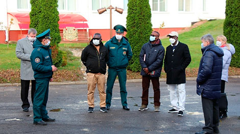 Нацыянальная пажарная служба Ганы зацікаўлена ў супрацоўніцтве з беларускімі калегамі
