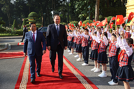 Стаўка на развіццё прамкааперацыі. Аб чым Галоўчанка гаварыў з прэм'ерам В'етнама