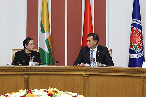 Рыжанкоў: гандлёва-эканамічнае супрацоўніцтва Беларусі і М'янмы паказвае значны рост