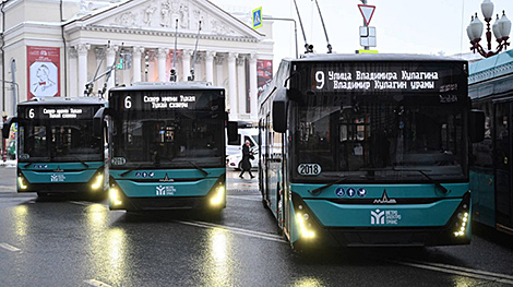 У Казань пастаўлена 39 тралейбусаў МАЗ трэцяга пакалення