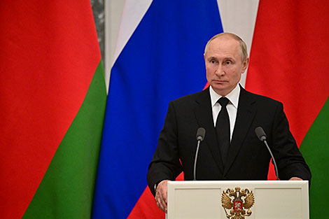 Пуцін: Беларусь і Расія дамовіліся аб правядзенні агульнай макраэканамічнай палітыкі