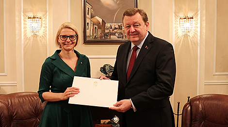 Кіраўнік МЗС Беларусі прыняў копіі даверчых грамат ад пасла Венгрыі
