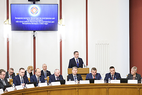 Турчын: МЗС і загранустановамі ў 2025 годзе выкананы значны аб'ём работы па ўсіх напрамках