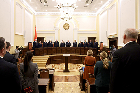 Канстытуцыйны Суд прыняў пасланне Прэзідэнту і Нацыянальнаму сходу