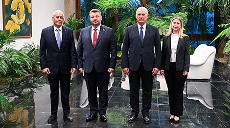 Пасол Беларусі ўручыў даверчыя граматы Прэзідэнту Кубы