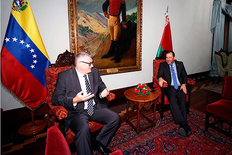 Беларусь і Венесуэла абмеркавалі шляхі ўмацавання гандлёва-эканамічнага супрацоўніцтва
