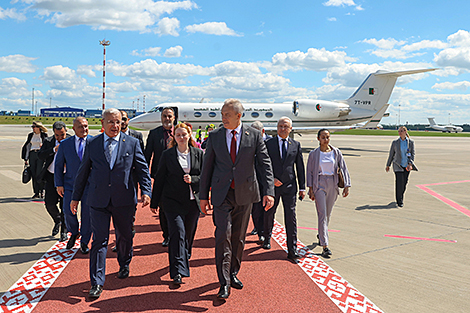 Парламенцкая дэлегацыя Алжыра ўпершыню прыбыла з візітам у Беларусь