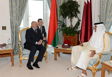 Беларусь гатова падтрымаць новыя праекты з удзелам катарскіх інвестараў - Лукашэнка