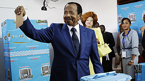 Лукашэнка павіншаваў Поля Бія з перавыбраннем на пасаду Прэзідэнта Камеруна