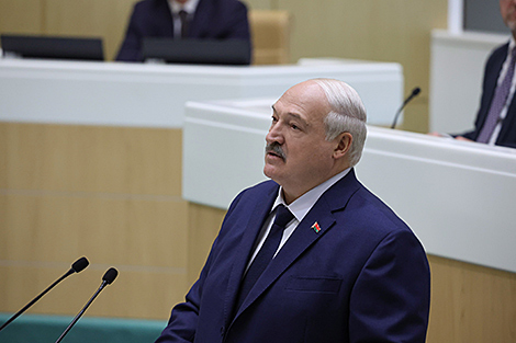 Лукашэнка: калі давядзецца выбіраць, мы заўсёды будзем на баку нашай Расіі