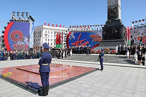 Лукашэнка: беларусы не агрэсары, але мы будзем усяляк падтрымліваць Расію