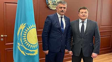 Міністры спорту Беларусі і Казахстана абмеркавалі правядзенне ІІ Гульняў краін СНД