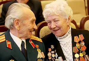 В Беларуси практически все ветераны награждены медалью в честь 70-летия Победы в Великой Отечественной войне